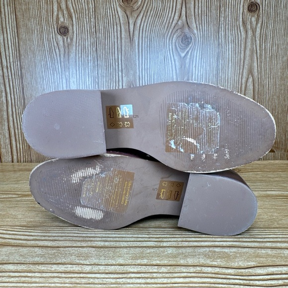 Women’s Madewell The Alex Heeled Loafer in Painted Leopard Calf Hair Sz 5 - Picture 11 of 12